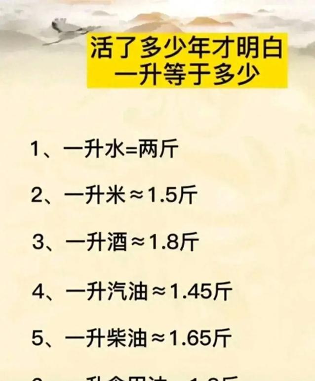 0.5斤等于多少克（0.5升和斤的换算公式）