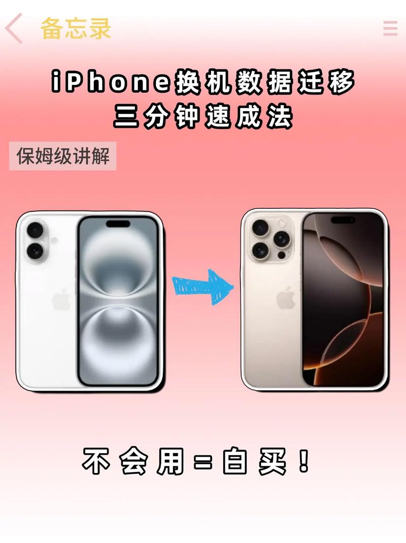 iphone整体迁移到另一个苹果手机（两台iphone照片迁移）